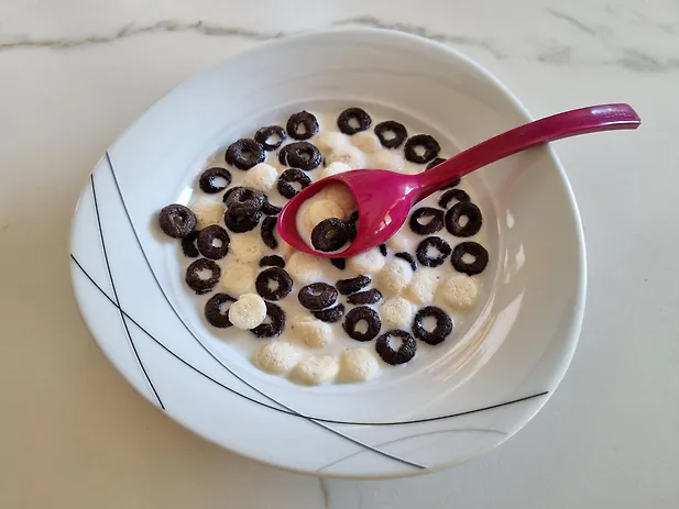 SPILLFREE SPOON - Anti-Klecker-L&ouml;ffel "BORDEAUXROT" | Suppe, Saucen...