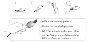 SPILLFREE SPOON - Anti-Klecker-L&ouml;ffel "BORDEAUXROT" | Suppe, Saucen...
