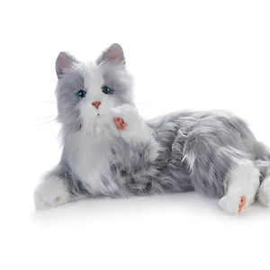 Roboter-Katze | "Grau-weiss" | Art. Nr. 2002, Shiva